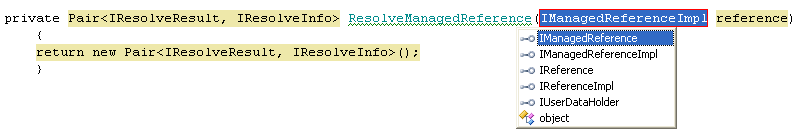 JetBrains Rider: Undefined method call quick-fix JetBrains Rider: Undefined method call quick-fix