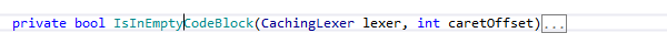 JetBrains&nbsp;Rider: using CamelHumps to extend selection within a word