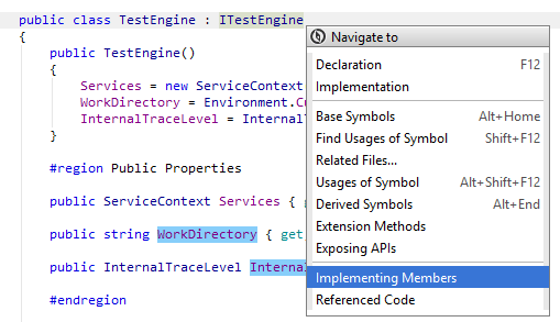JetBrains&nbsp;Rider: Navigating to implementing members