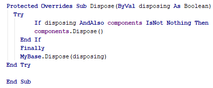 JetBrains&nbsp;Rider: Code cleanup in Visual Basic