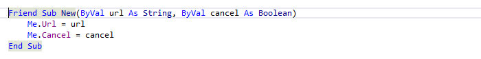 JetBrains&nbsp;Rider: 'Change member visibility' context action in VB.NET
