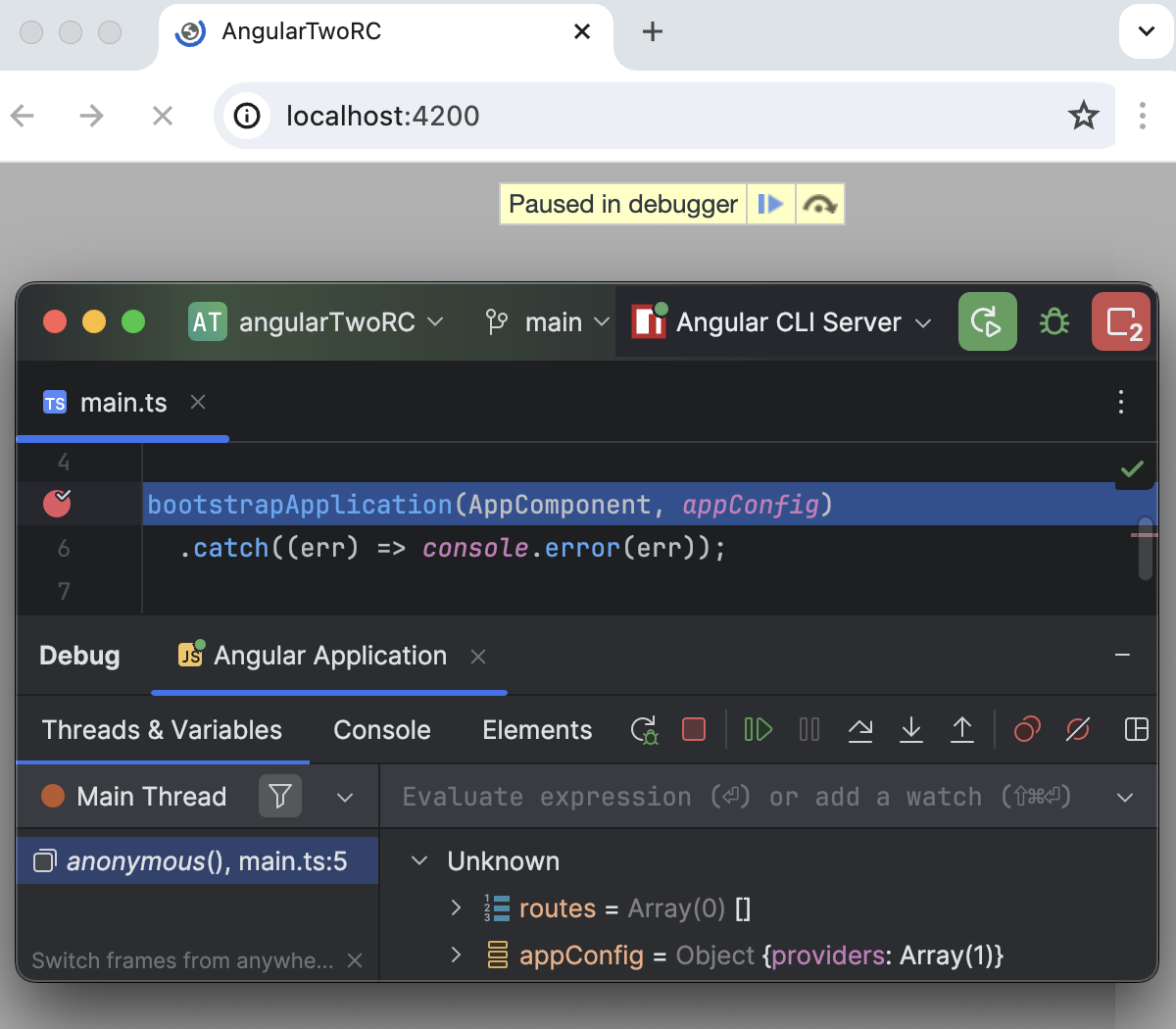Run and debug Angular applications | JetBrains Rider Documentation