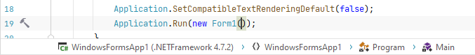 JetBrains Rider: Editor breadcrumbs JetBrains Rider: Editor breadcrumbs