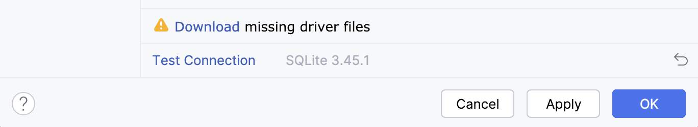 The new data source settings