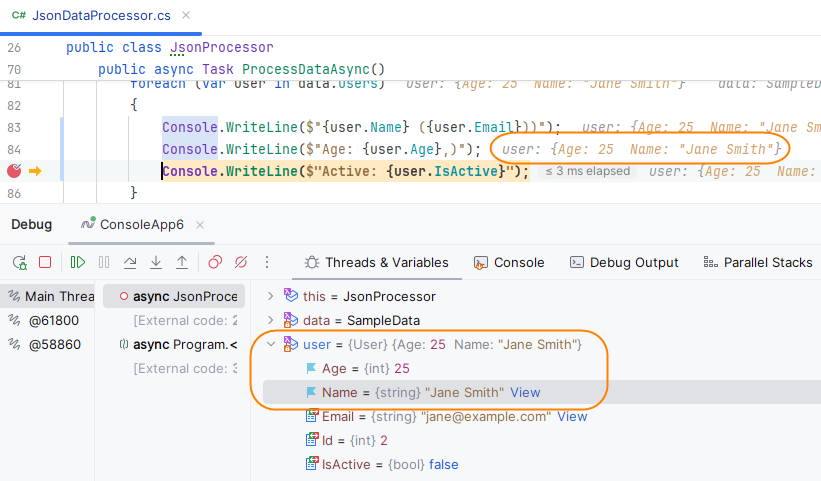 JetBrains&nbsp;Rider: Customizing debugger presentation of complex objects (pinned items)