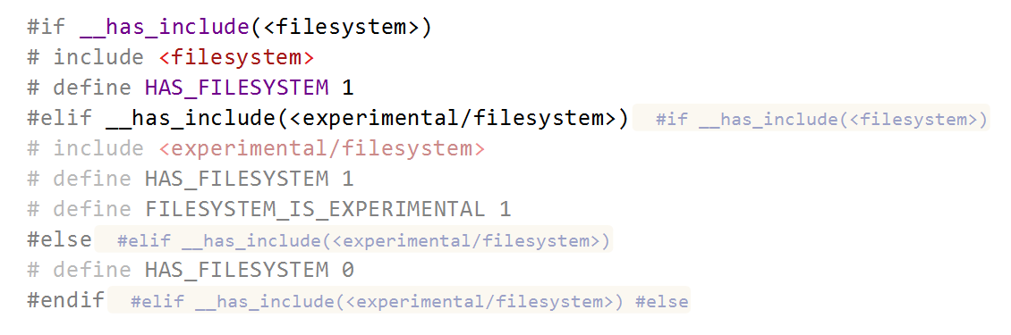 JetBrains&nbsp;Rider: Preprocessor directive hints in C++