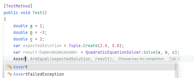 JetBrains&nbsp;Rider: Full Line completion