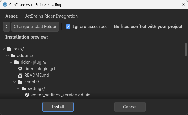 JetBrains Rider: Rider Add-on install JetBrains Rider: Rider Add-on install