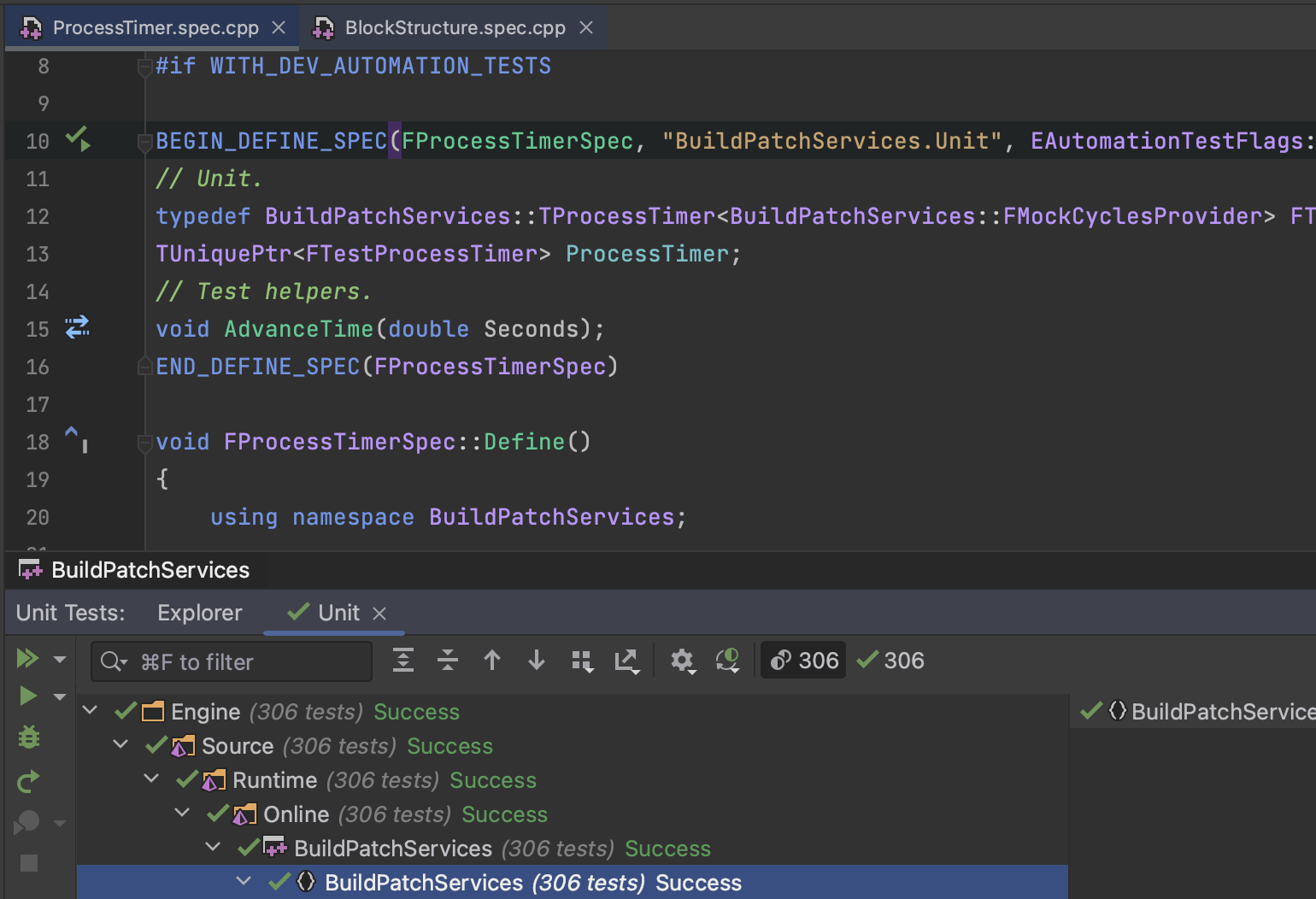 UE Spec tests UE Spec tests