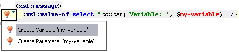 Quick-fixes for Unresolved Variables Quick-fixes for Unresolved Variables