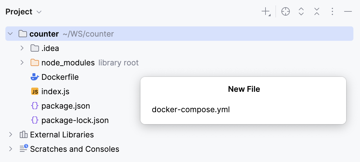 Create a docker-compose.yml Create a docker-compose.yml