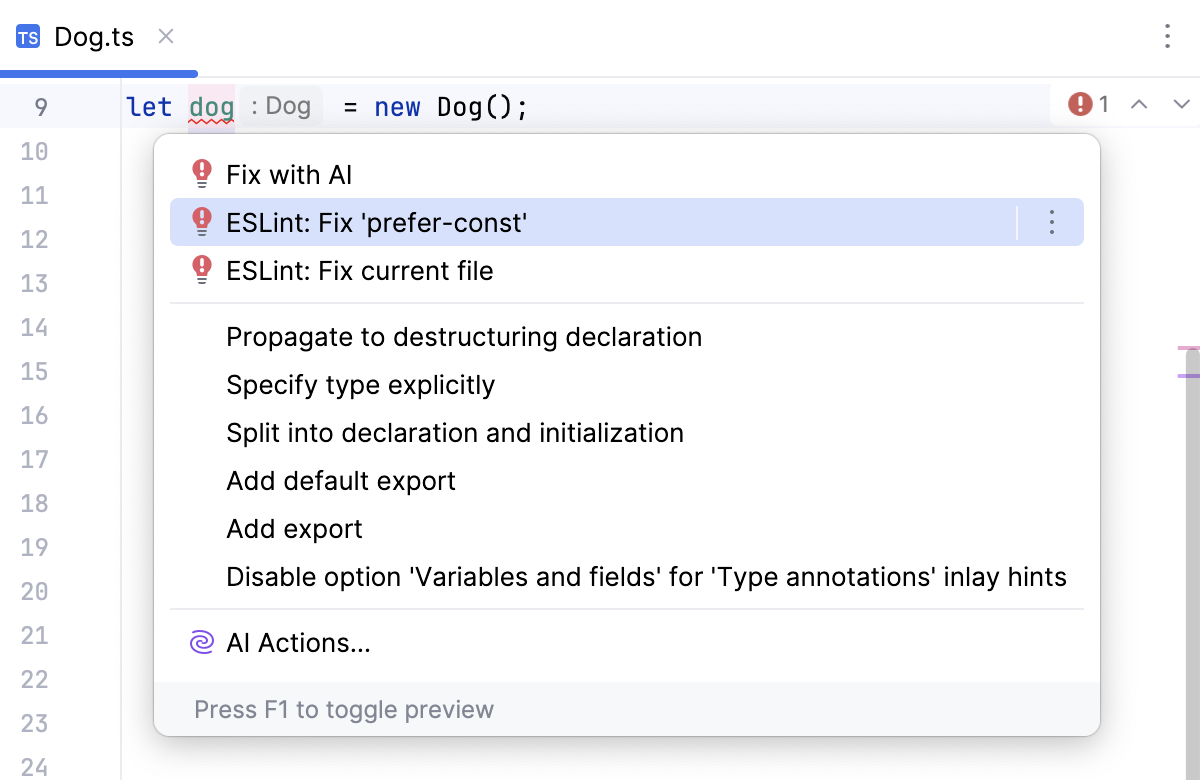 ESLint: resolving problems ESLint: resolving problems