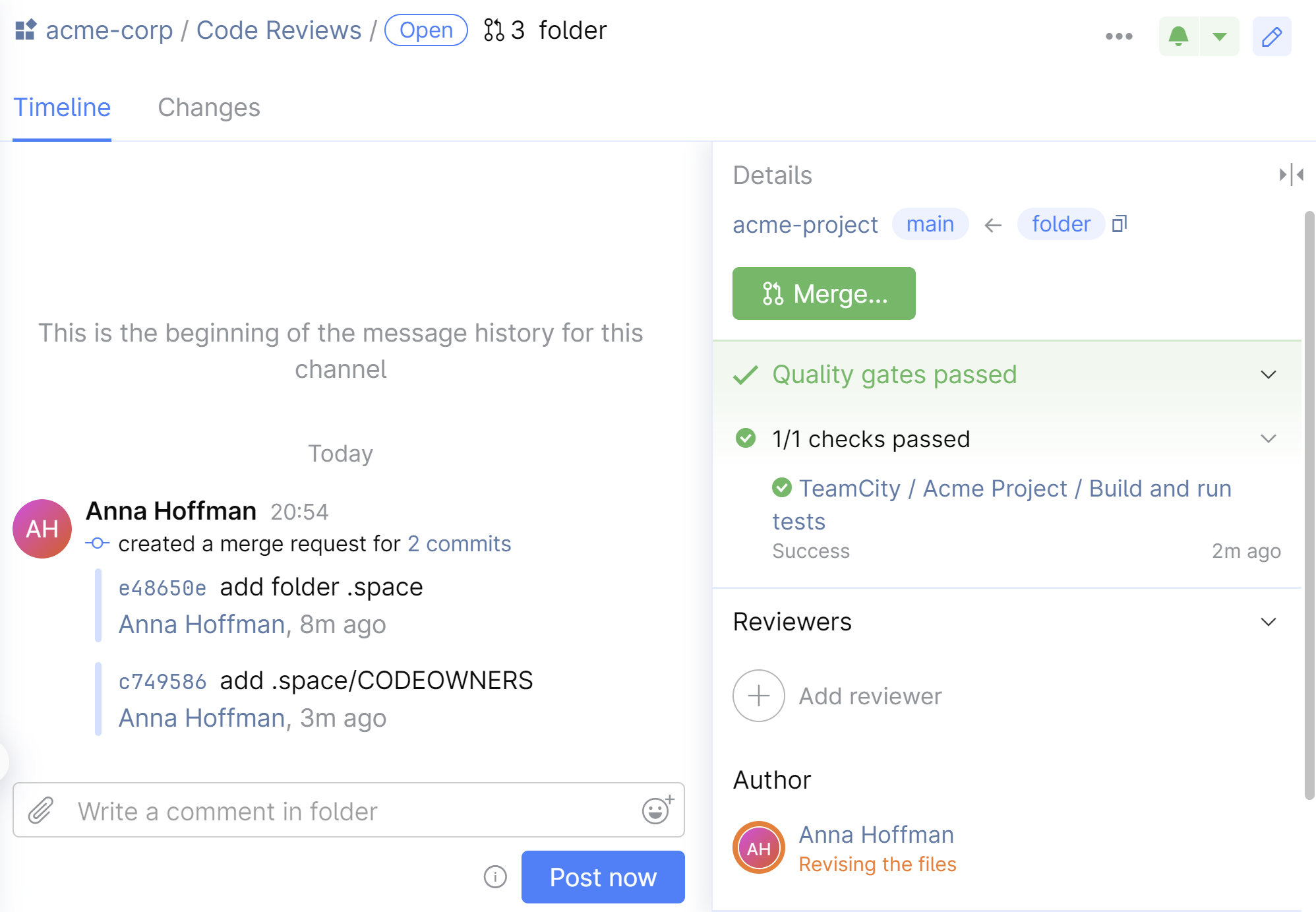 Green build gate Green build gate