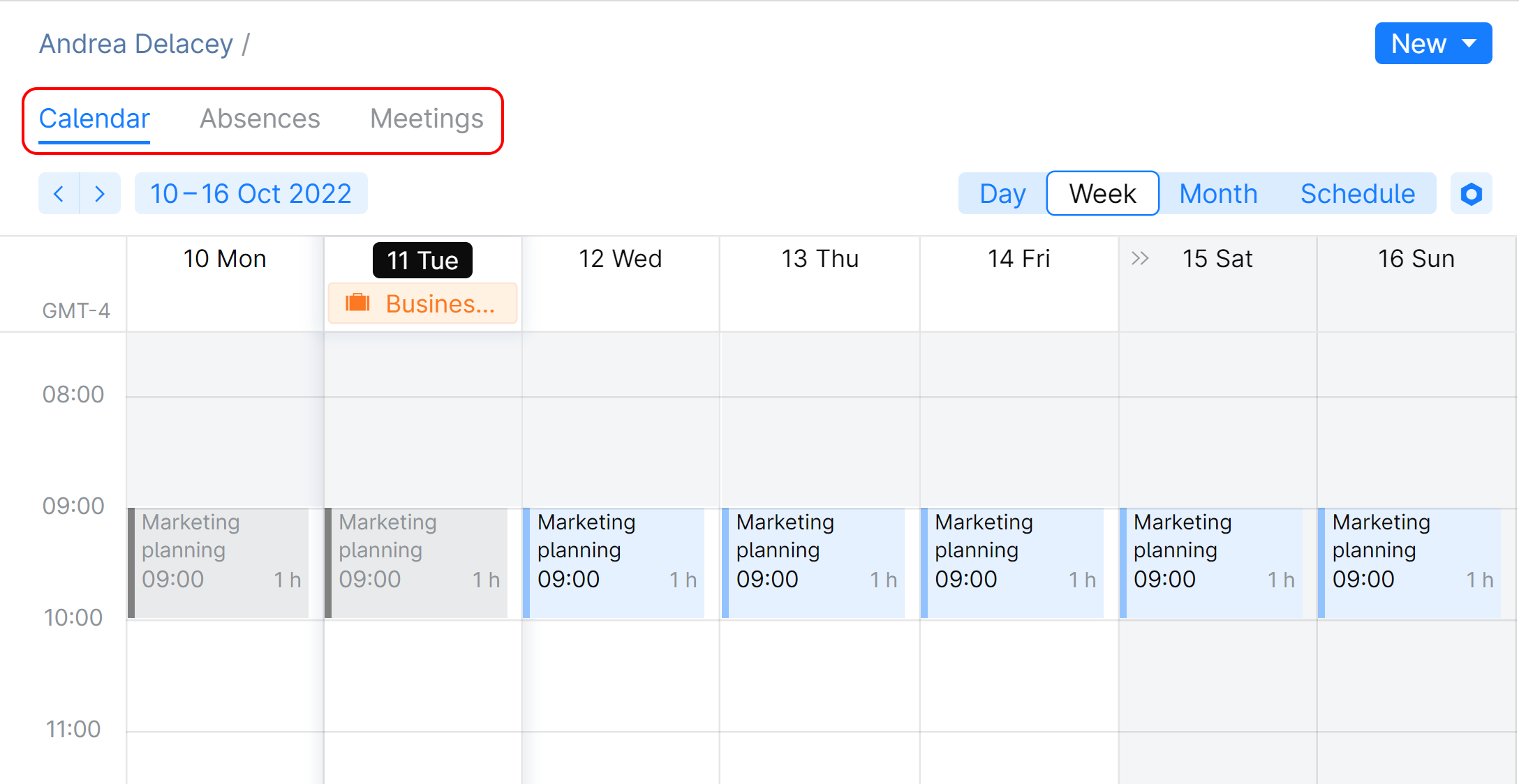 My Calendar | JetBrains Space Documentation