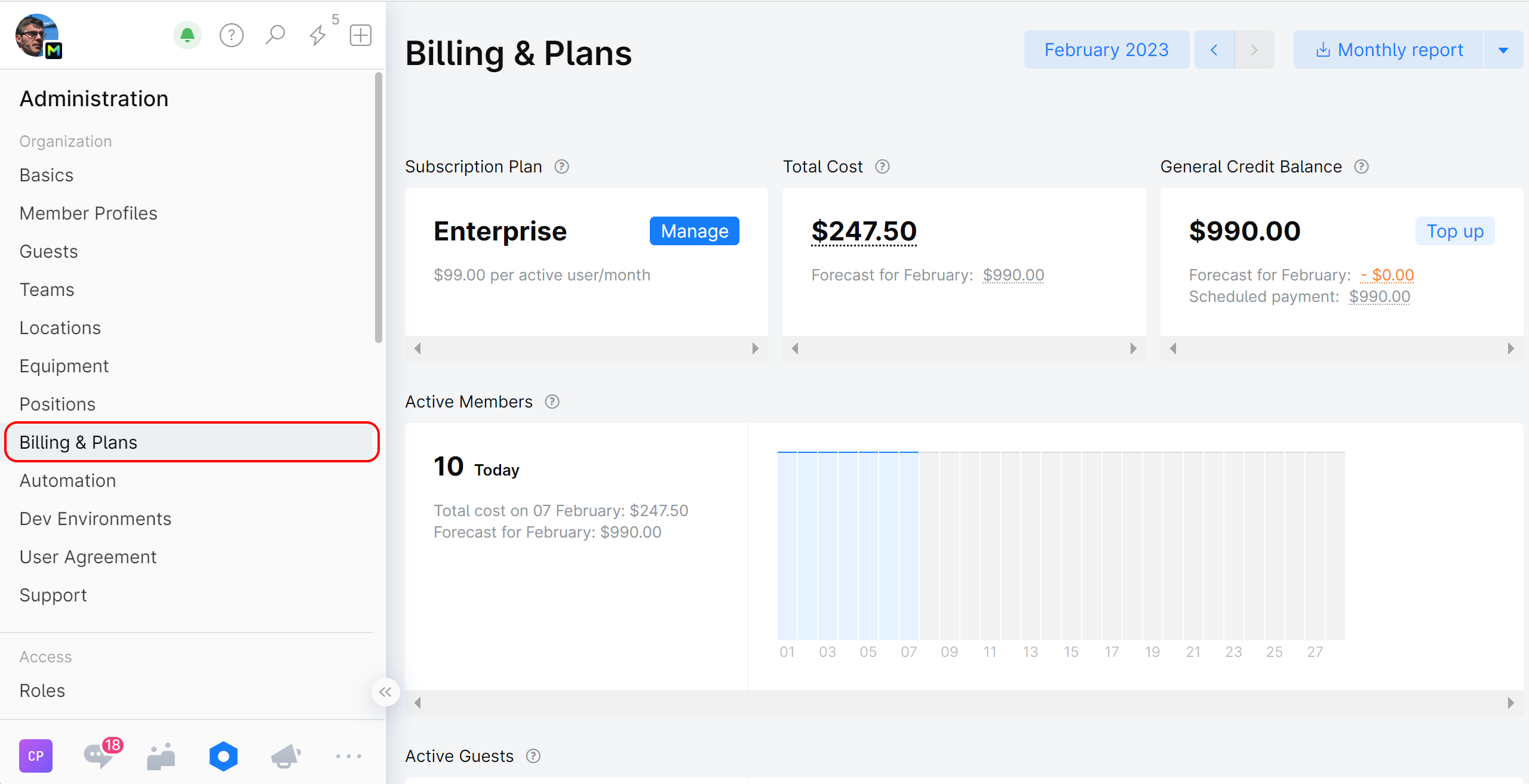 download space jetbrains pricing