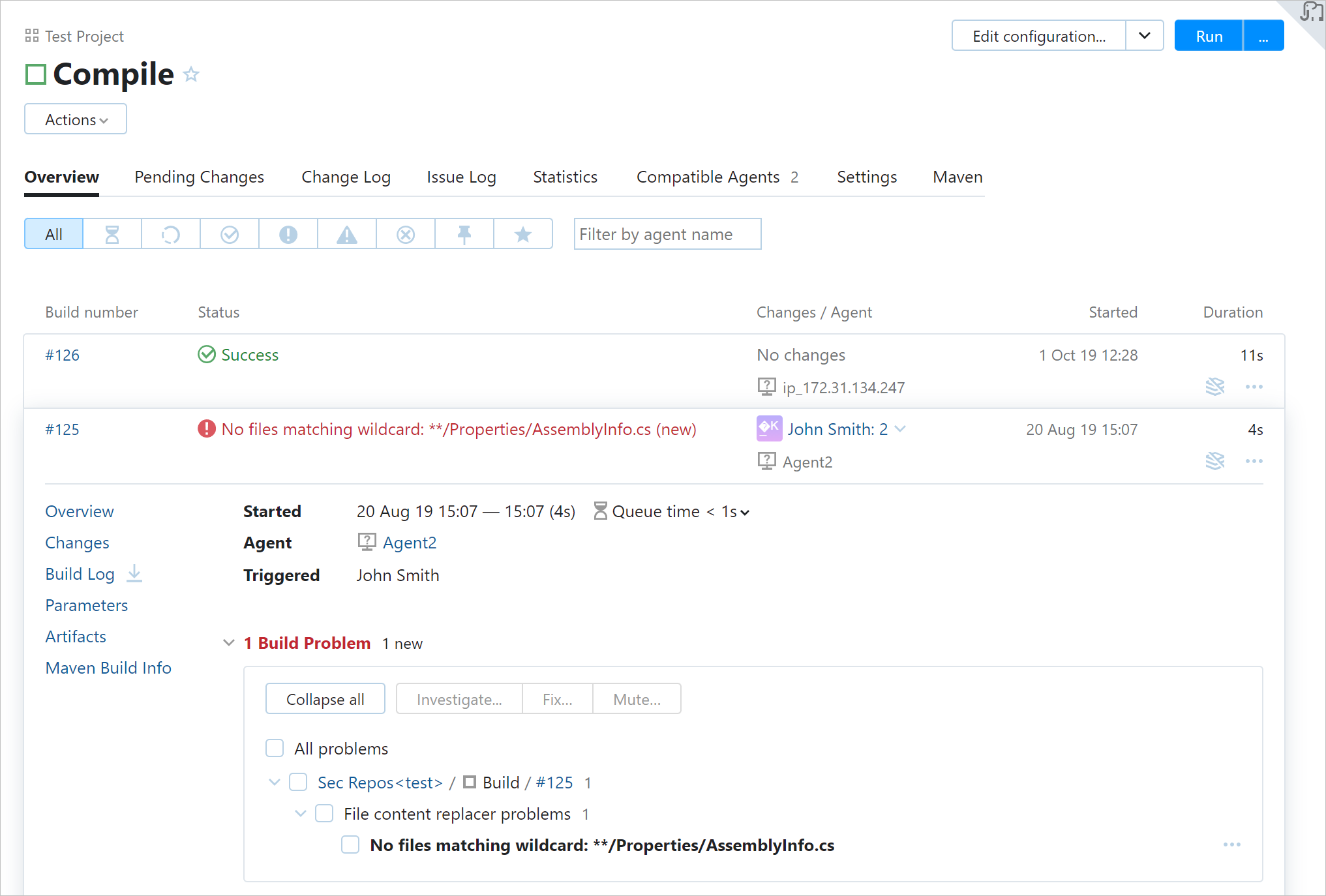 Experimental Build Home page Experimental Build Home page