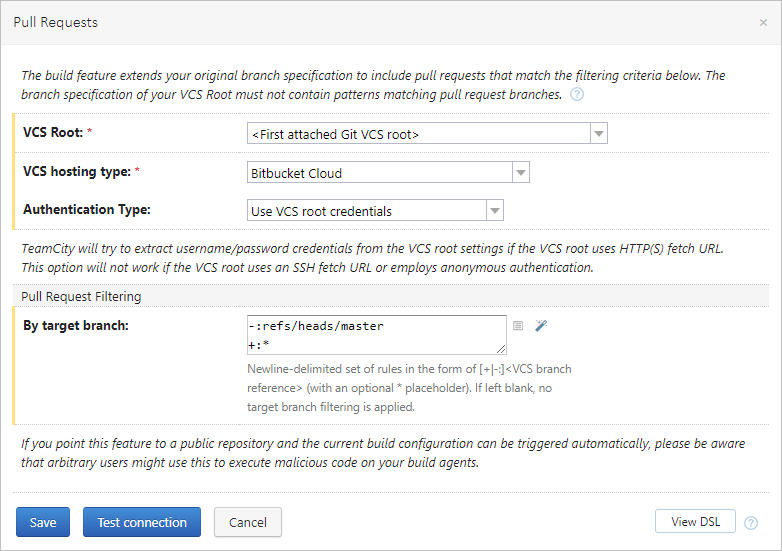 Bitbucket Cloud pull requests Bitbucket Cloud pull requests