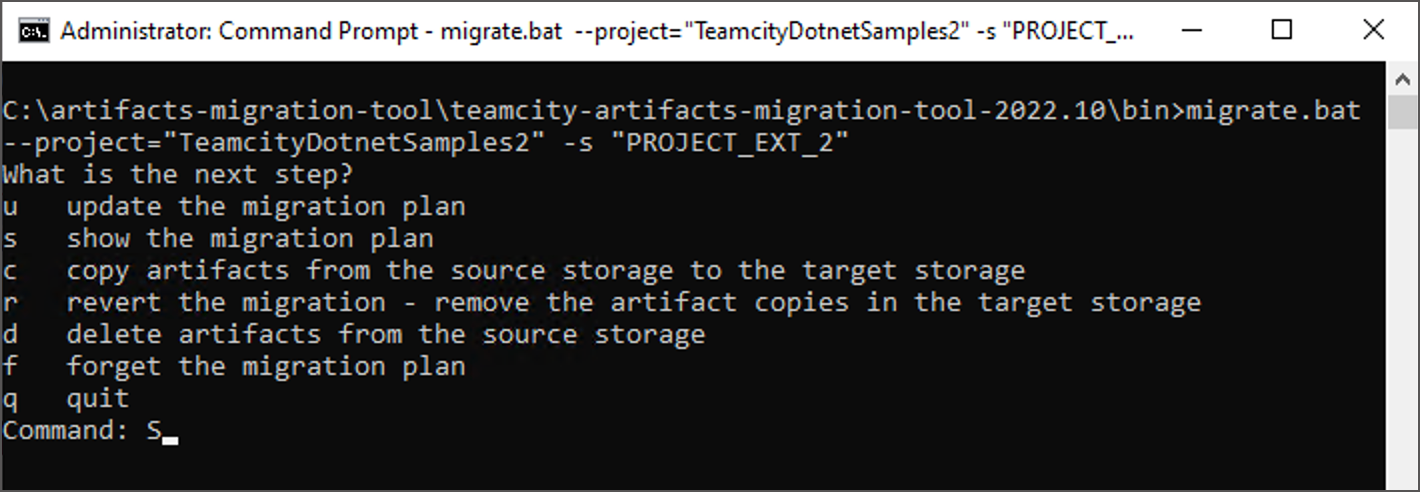 TeamCity Artifacts Migration Tool