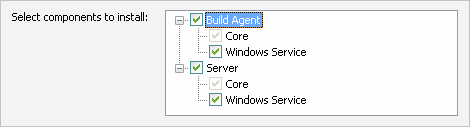 TeamCity server and agent as Windows services