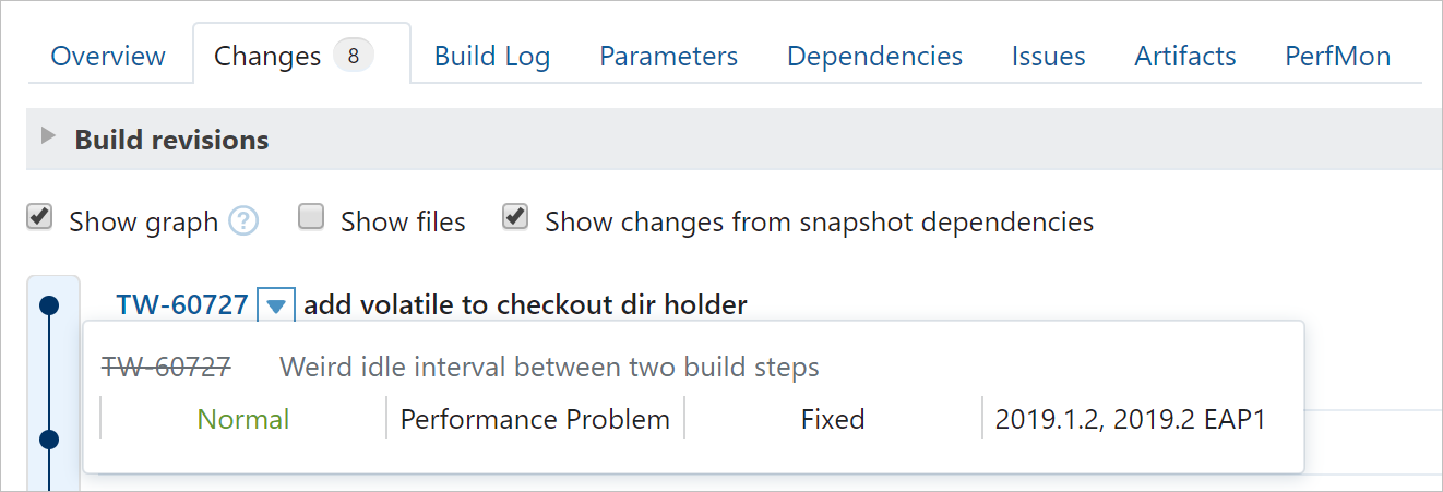 Issue tracker integration