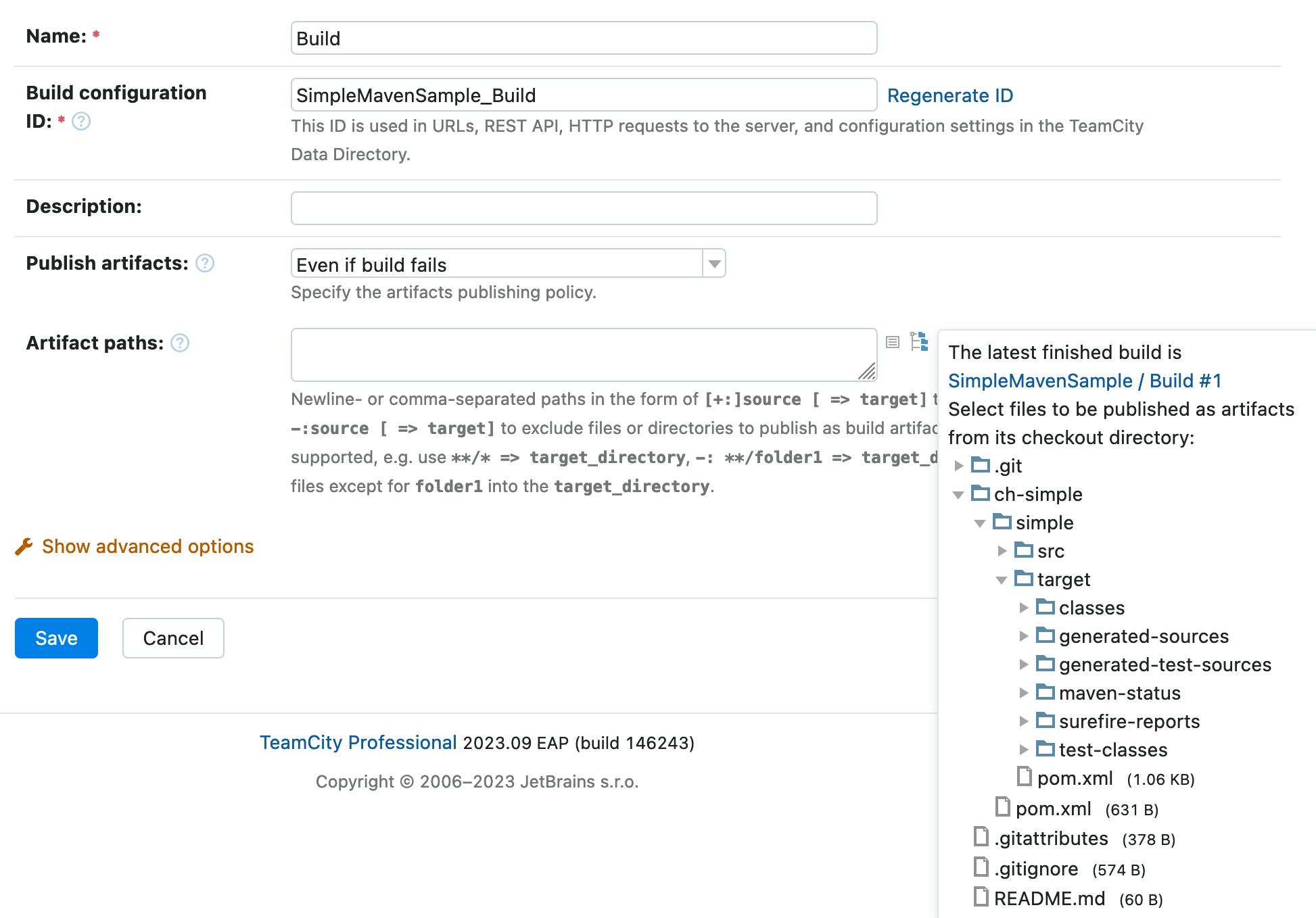 Configure and Run Your First Build