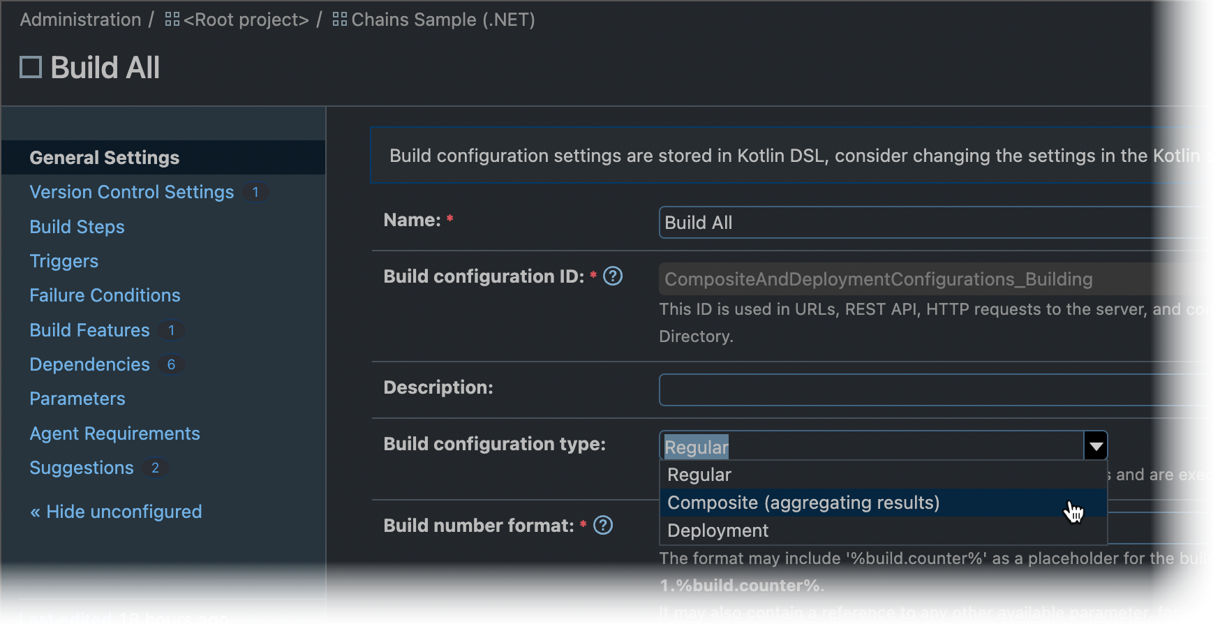 Configuration type