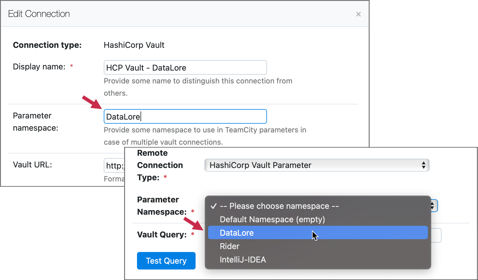 Parameter Namespace