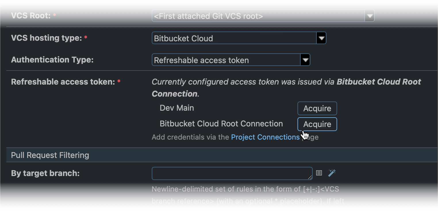 PR Token for Bitbucket Cloud
