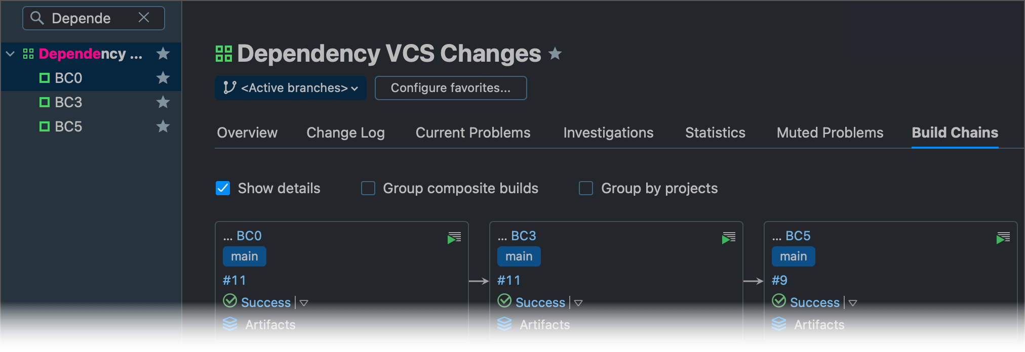 Storing Project Settings in Version Control TeamCity OnPremises