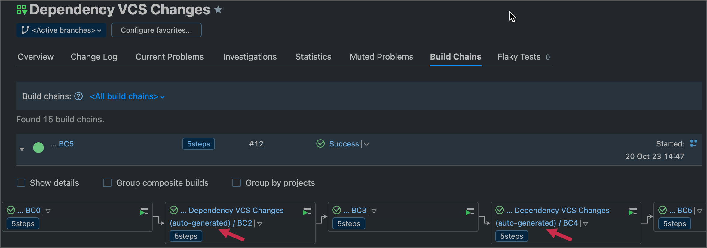 Storing Project Settings in Version Control TeamCity OnPremises