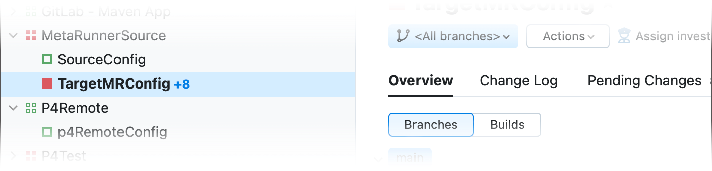 Highlighted projects with current user changes