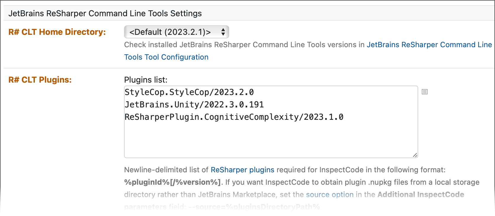 ReSharper plugins list