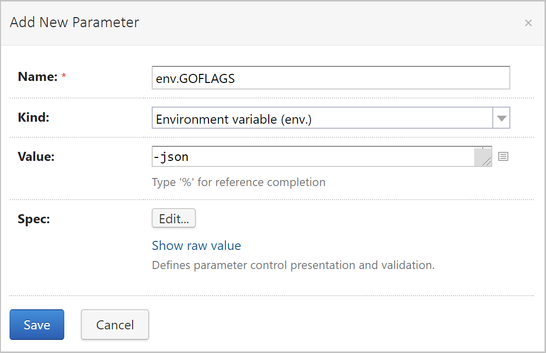 Add a parameter to enable parsing of Golang tests