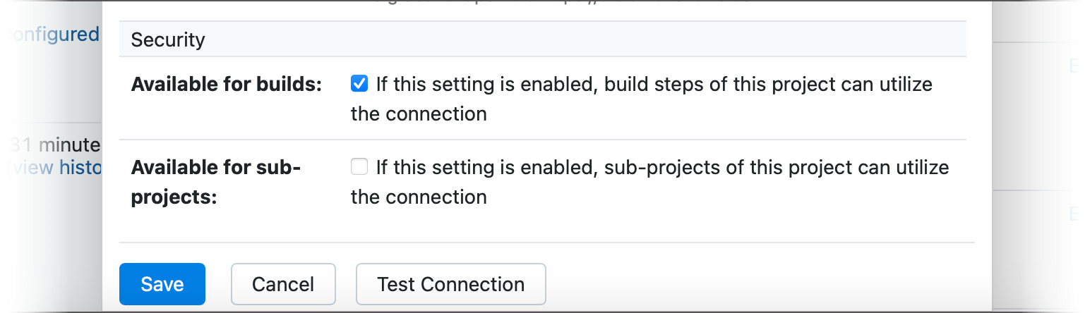 Share AWS connections