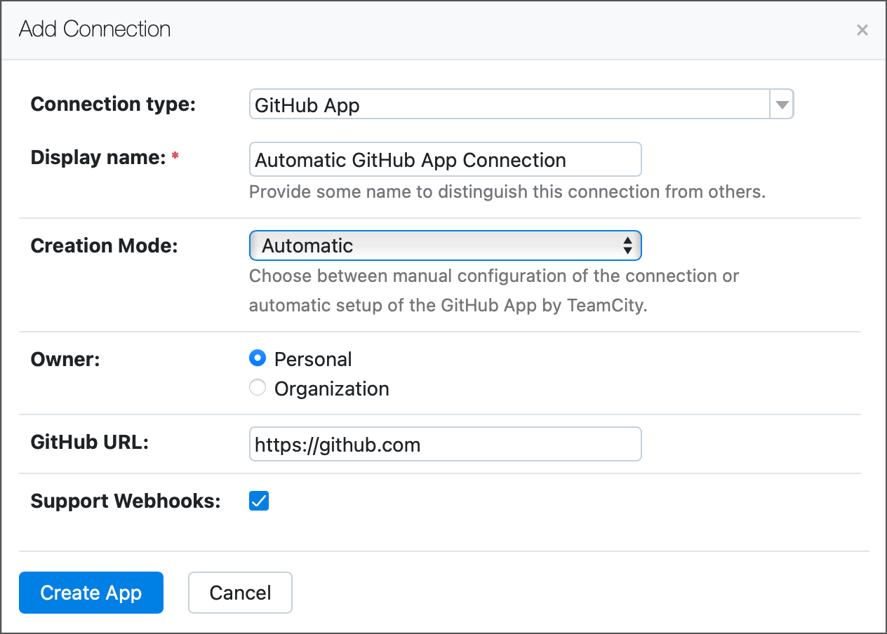 GitHub Manifest App Button GitHub Manifest App Button