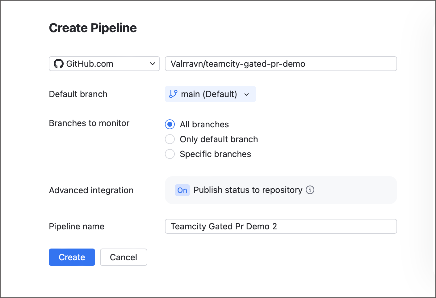Create Pipeline with CSP Create Pipeline with CSP