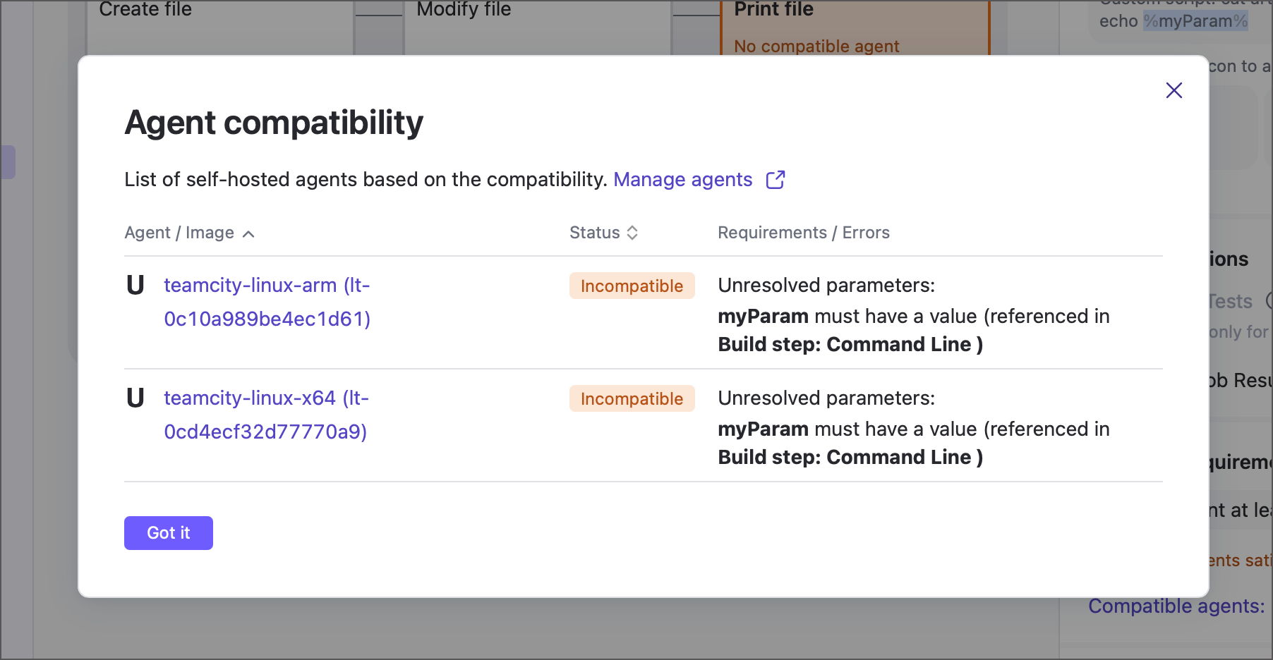 Implicit requirement in pipelines Implicit requirement in pipelines