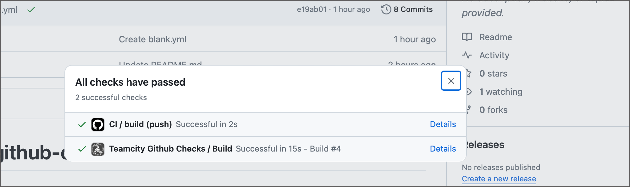 Build summary info on GitHub Build summary info on GitHub