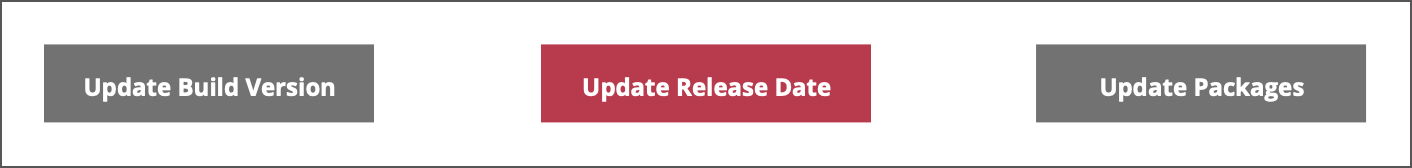 Trigger Update Release Date Trigger Update Release Date