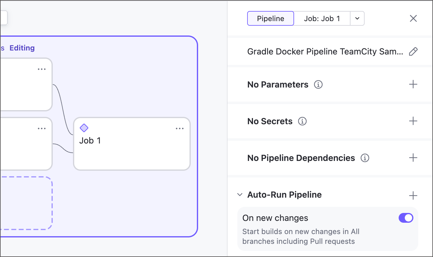 Auto-run pipeline