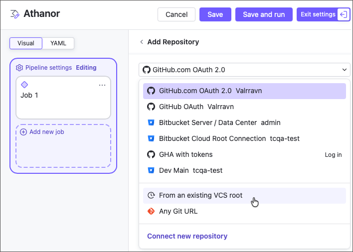Add repo from root Add repo from root