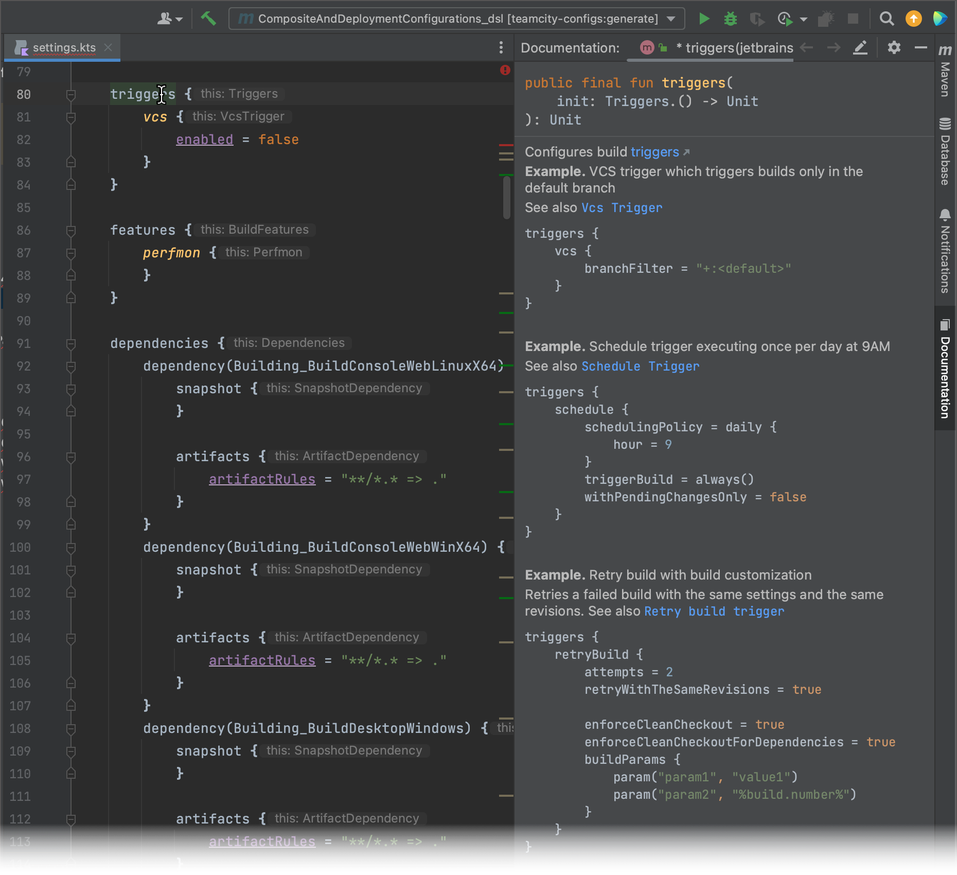 DSL Documentation and examples in IDEA DSL Documentation and examples in IDEA