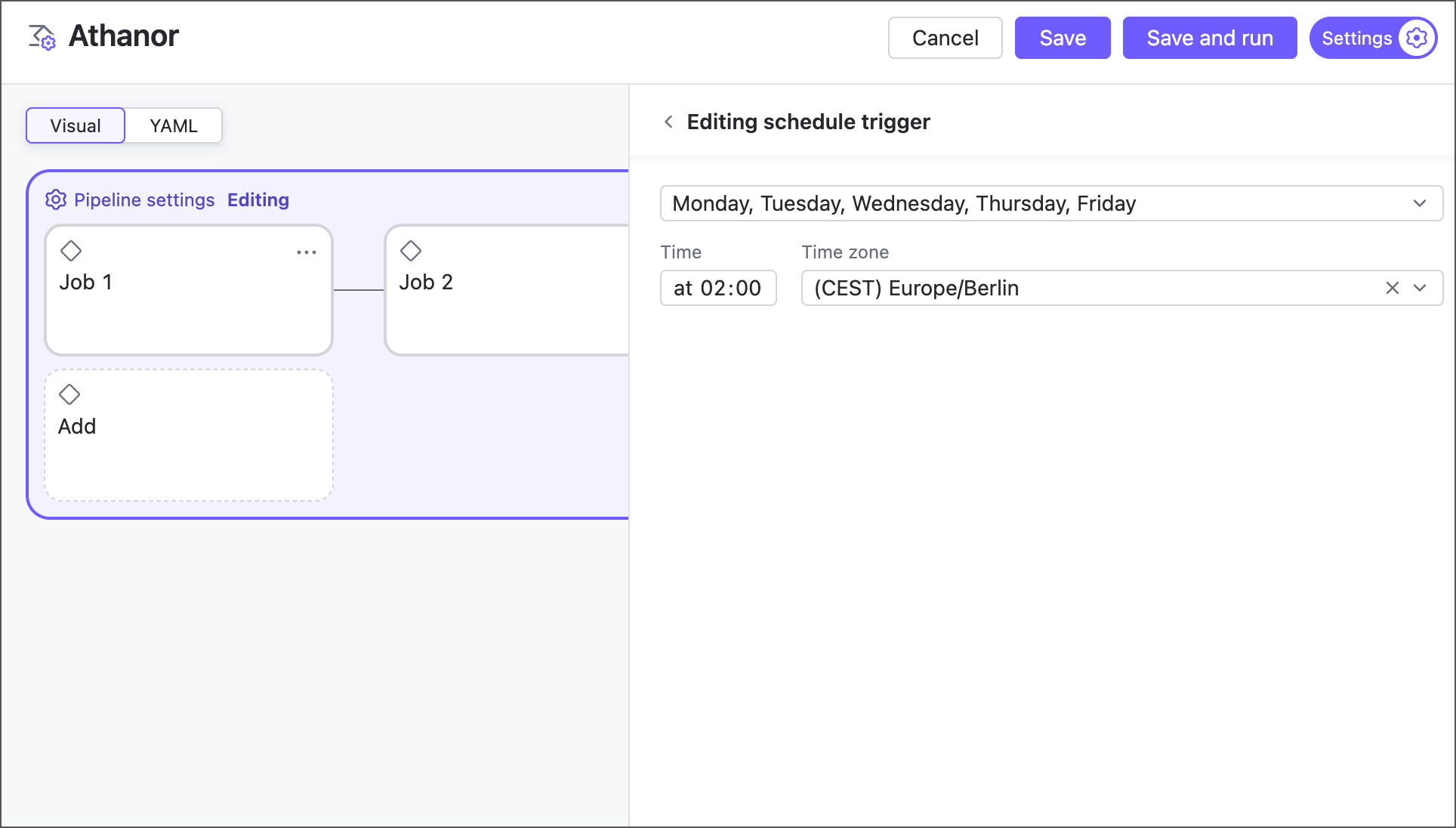 pipelines schedule trigger pipelines schedule trigger