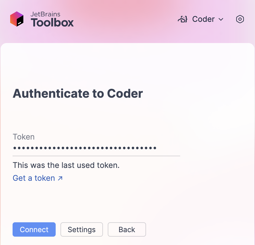 Authenticate to Coder