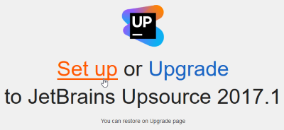 upsource_setup_select