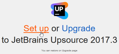 upsource_setup_select