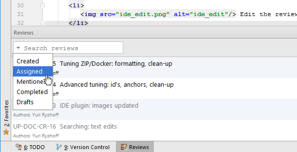 ide_review_list_options ide_review_list_options