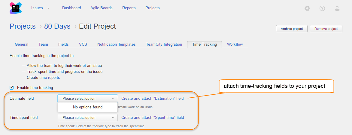 auto attach fields