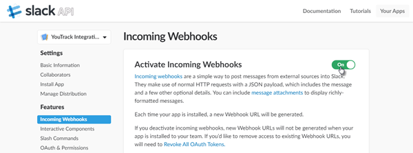 slackIntegrationIncomingWebhooks