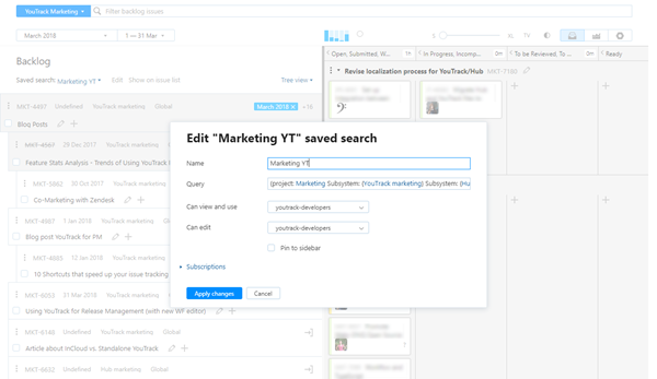 Multi project backlog query Multi project backlog query